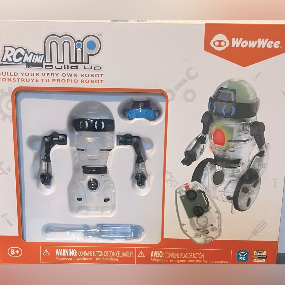 WowWee RC Mini Build Up Build Your Own Robot NIB